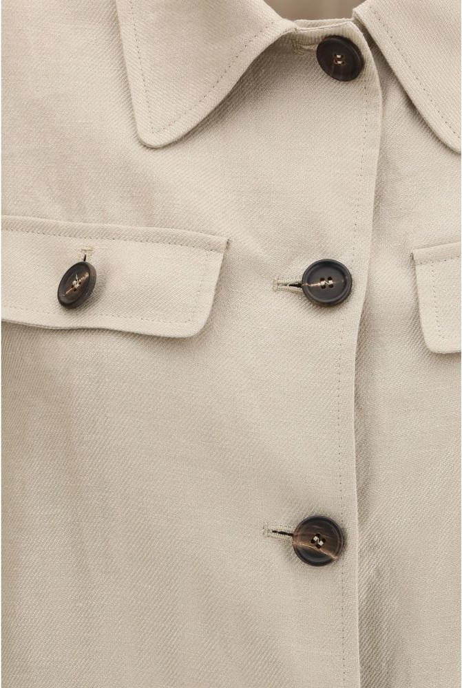  Льняная куртка Brunello Cucinelli