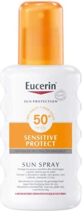 Eucerin Sonnenspray Sensitive Protect LSF 50%
