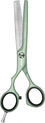 Haarschere Jaguar Pastell Plus Matcha Green 40 Left