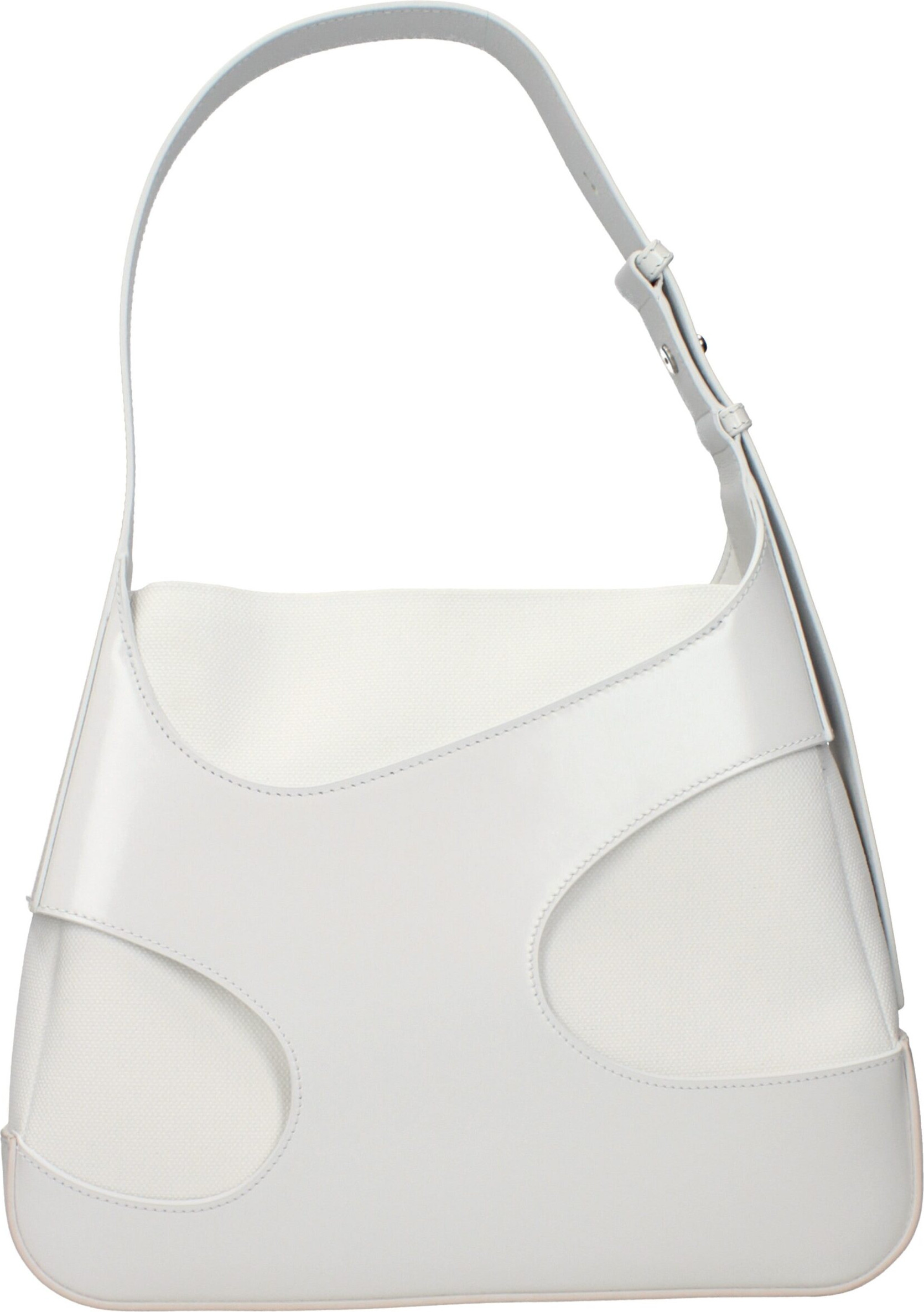 White Leather Shoulder Bag