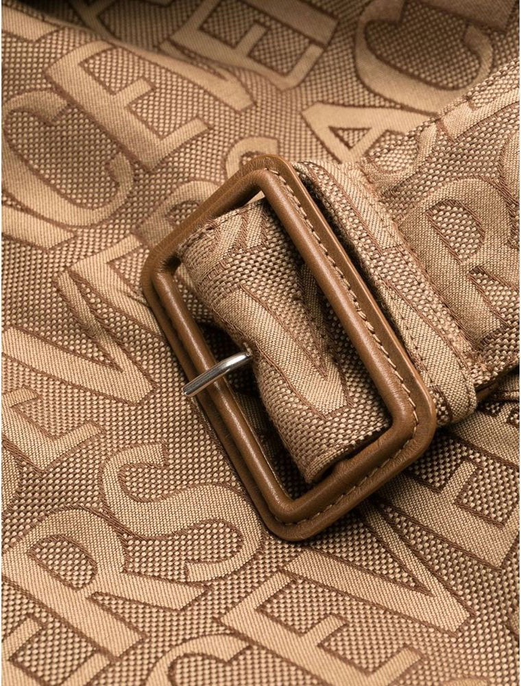 Cotton Coat Versace Beige