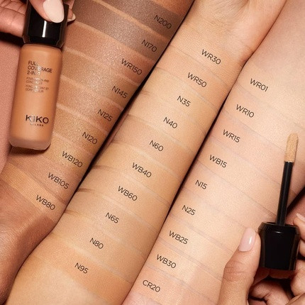 Foundation Kiko Milano Full Coverage 2-In-1 Foundation & Concealer