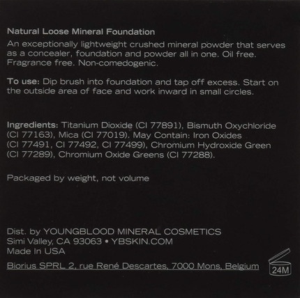 Lose Mineral Foundation Youngblood Fawn
