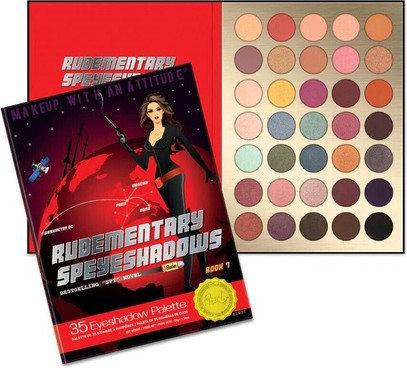 Eyeshadow Palette Rude Book 7 Rudementary Spyeshadows