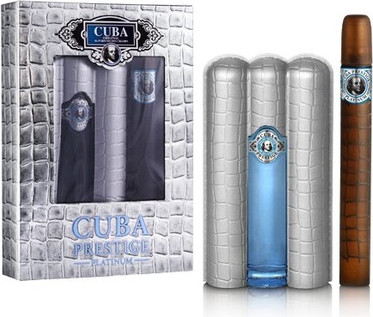 Cuba Prestige Platinum Eau de Toilette Geschenkset