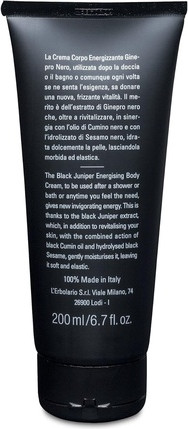 L'Erbolario Black Juniper Body Cream
