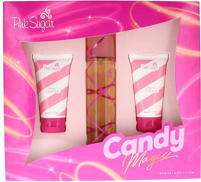 Eau de Toilette Geschenkset Aquolina Pink Sugar Candy Magic