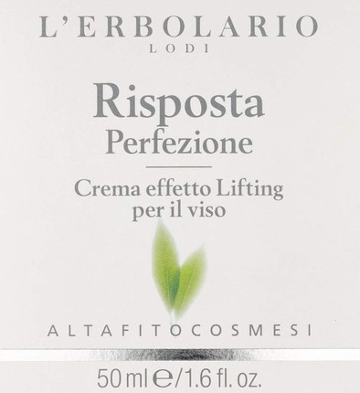 Face Cream L'Erbolario Risposta Perfection Lifting Effect