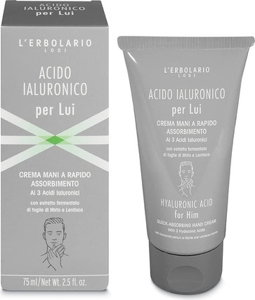 Hand Cream L'Erbolario Hyaluronsäure Schnell einziehend