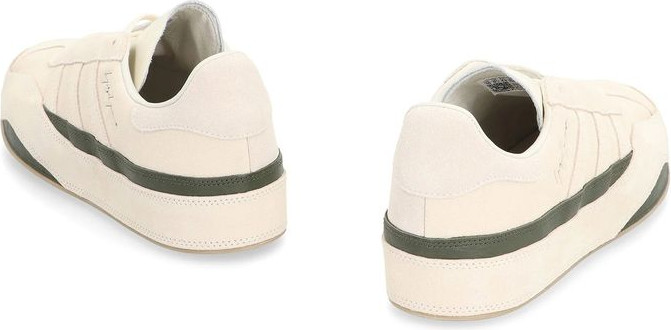 Кроссовки Low Top Y-3 из белой телячьей кожи