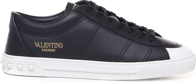 Sneakers Valentino Garavani Black Calfskin Low Top