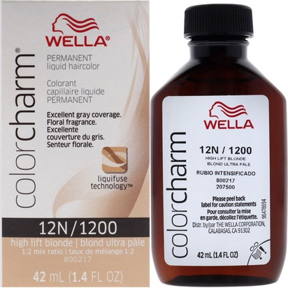 Permanent Liquid Hair Color Wella High Lift Blonde