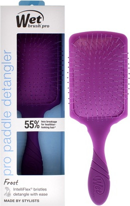 Hair Brush Wet Brush Pro Paddle Detangler Brush Frost Purple