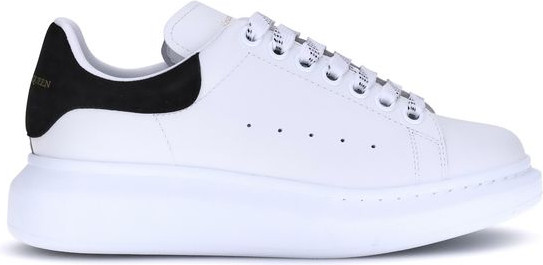 Sneakers White Calf Leather Bos Taurus Platform Sneakers