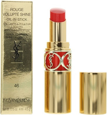 Yves Saint Laurent Volupte Oil Stick 46 Orange Perfecto Lippenfarbe