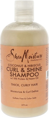 Shampoo Shea Moisture Coconut Hibiscus Curl And Shine