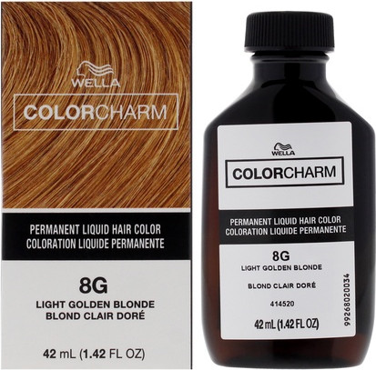 Permanent Liquid Hair Color Wella Light Golden Blonde