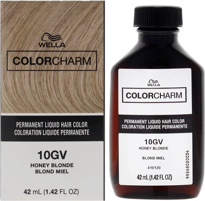Permanente Haarfarbe Honigblond