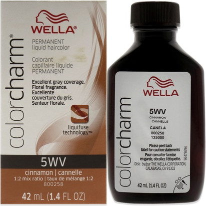 Permanente Flüssighaarfarbe Wella 5wv Zimt