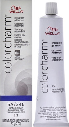 Permanente Haarfarbe Gel Wella Hellbraun Asch