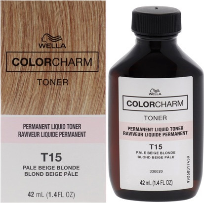 Permanenter Flüssigtoner Wella Hellbeige Blond