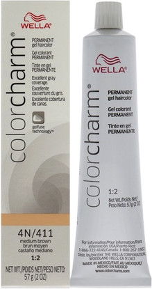 Permanente Haarfarbe Gel Wella Mittelbraun