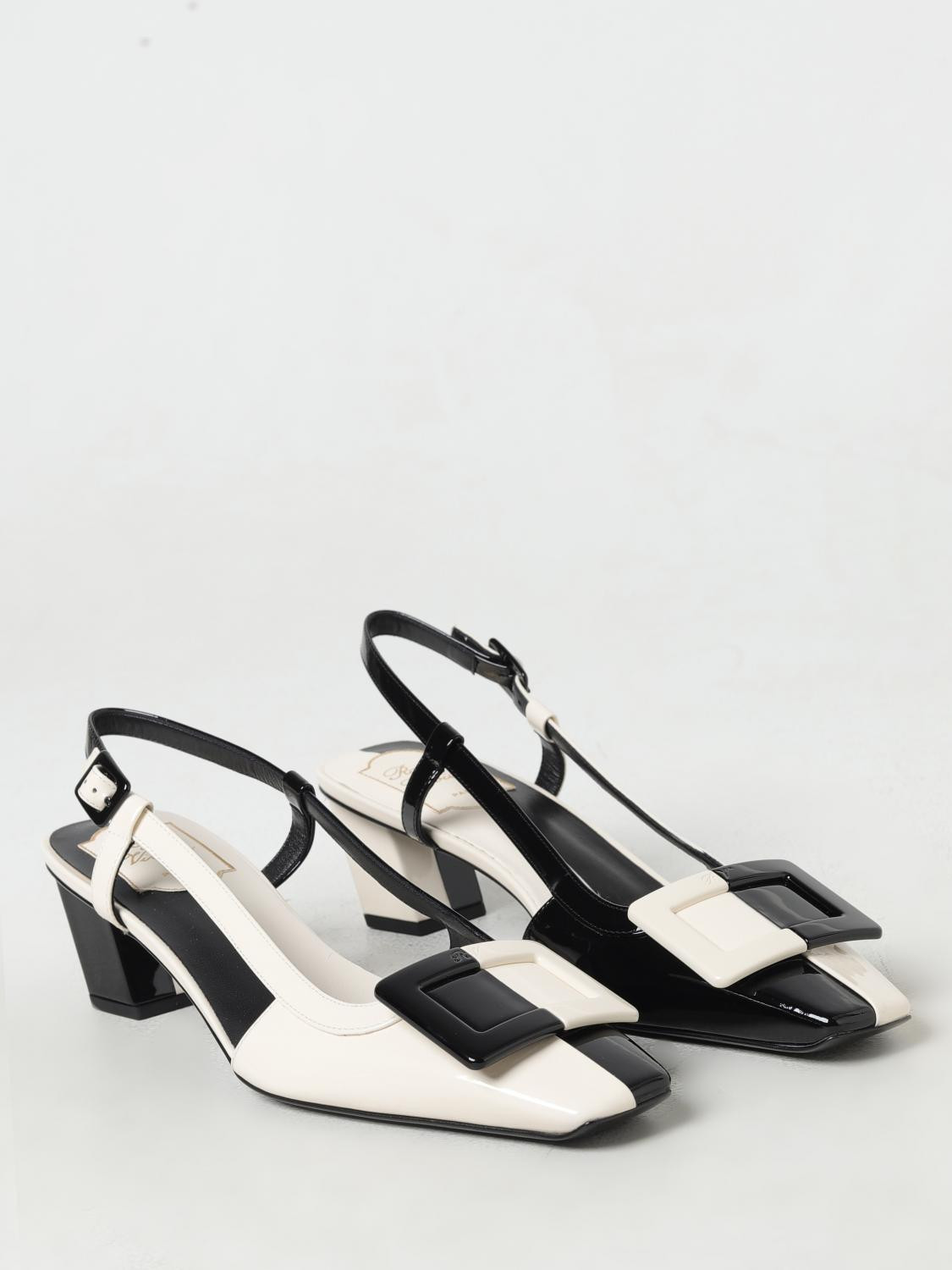 Black Leather Pumps Roger Vivier