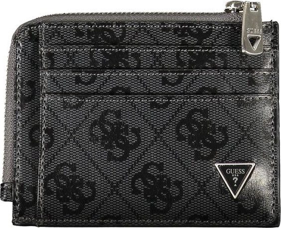 Guess Shoes Black Leather Cardholder