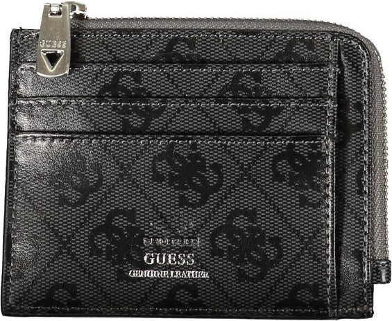 Guess Shoes Black Leather Cardholder