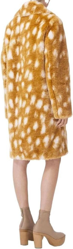 Beige Lambskin Coat Burberry