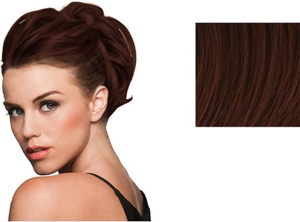 Hair Tie Auburn Mahogany Chestnut Hairdo