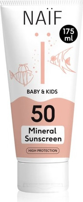 Минеральный солнцезащитный крем Naif SPF 50