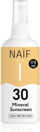 Минеральный солнцезащитный крем Naif SPF 30