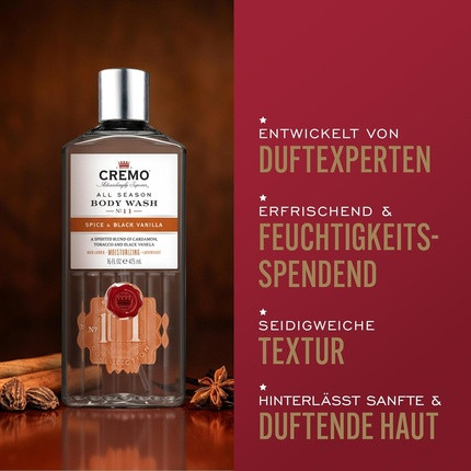 Shower Gel Cremo Spice & Black Vanilla