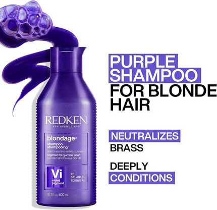 Серебряный шампунь Redken Color Extend Blondage