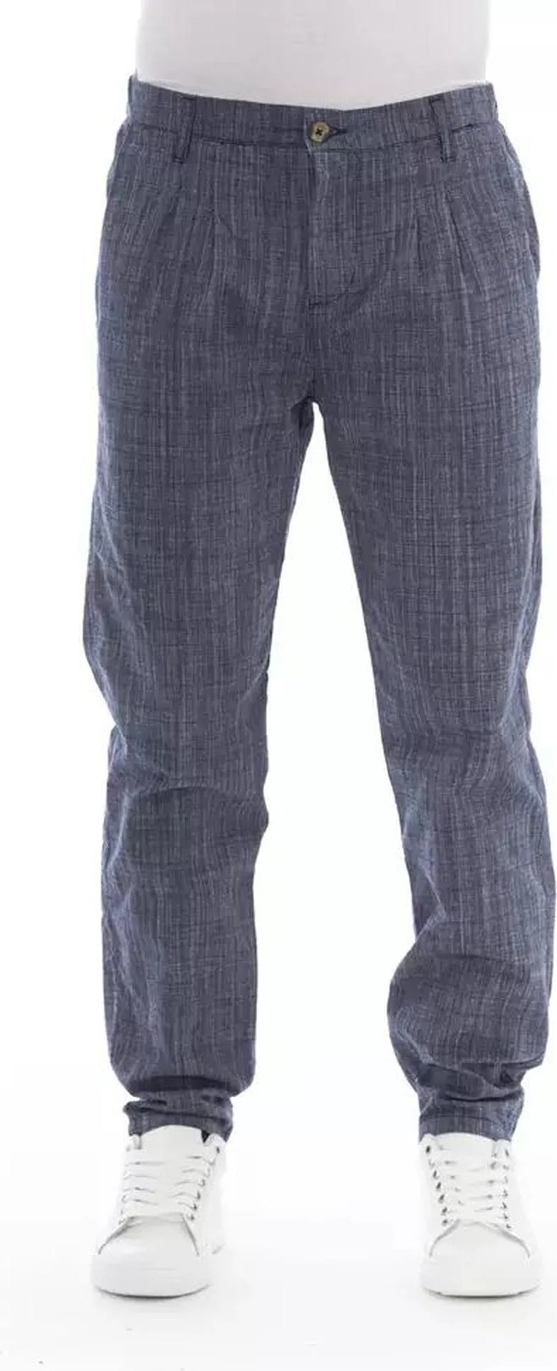 Cotton Chino Pants Blue 