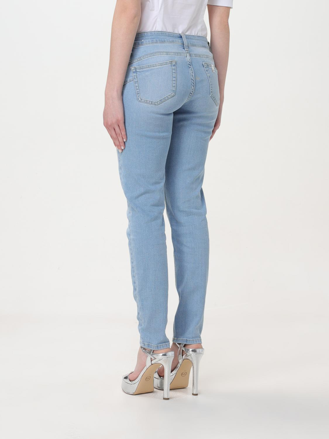 Blue Cotton Straight-Leg Jeans Liu Jo