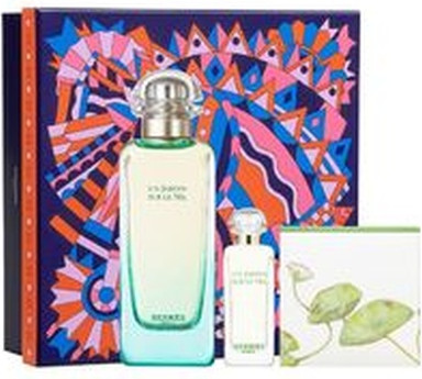 Hermes Un Jardin Sur Le Nil Gift Set Eau De Toilette 100ml Solid Soap 50g And Mini Eau De Toilette 75ml