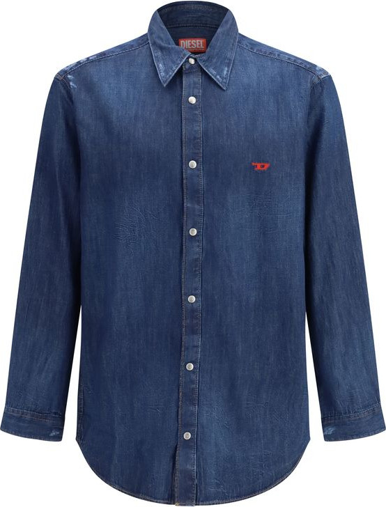 Blue Denim Shirt Diesel