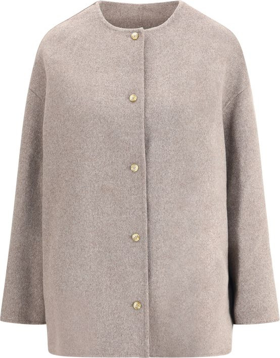 Loulou De Saison Gray Wool Coat