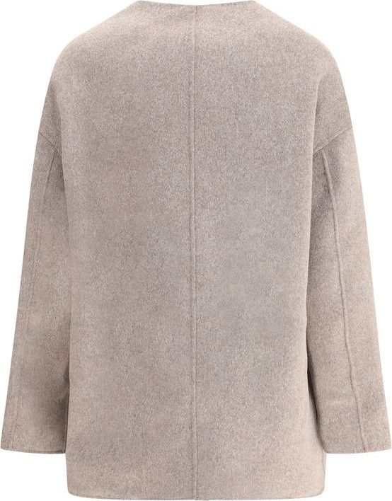 Loulou De Saison Gray Wool Coat