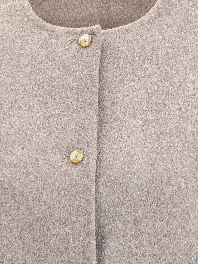 Loulou De Saison Gray Wool Coat