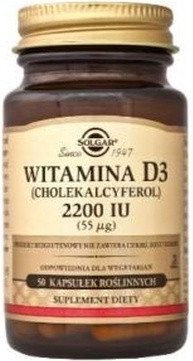 Solgar High Potency Vitamin D3 Capsules