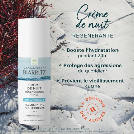 Laboratoires De Biarritz Hydra-Protect Regenerating Nachtcreme
