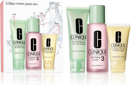 Clinique 3 Step Intro Kit Type 3 - Pack of 3