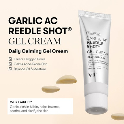 Vt Cosmetics Garlic Ac Reedle Shot Gel Cream