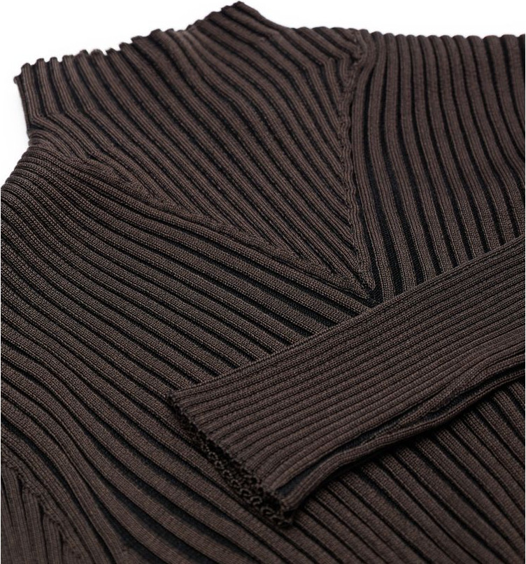 Коричневый водолазка из вискозы Bottega Veneta