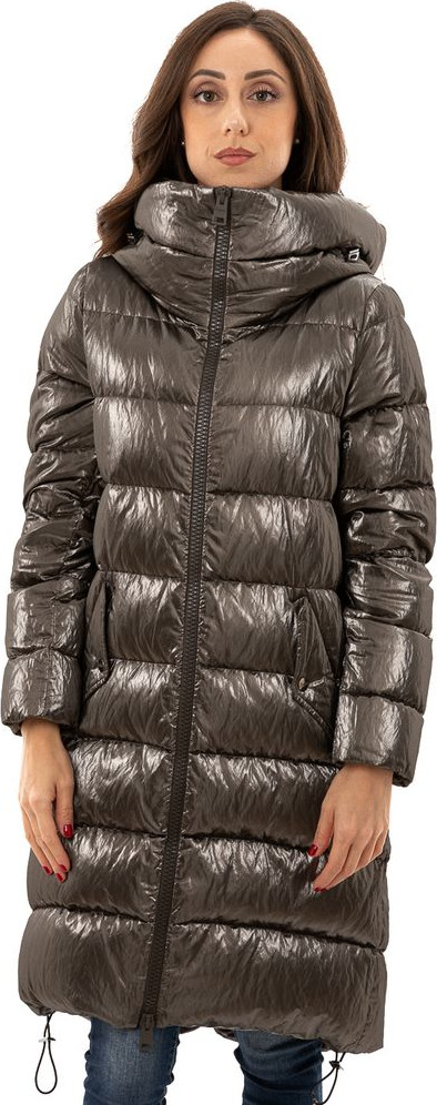 Grauer Viskose-Parka von Herno