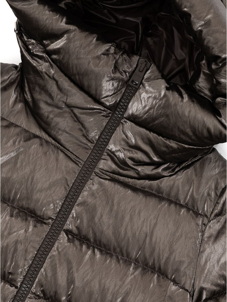 Grauer Viskose-Parka von Herno
