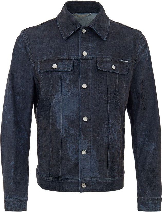Dolce & Gabbana Coated-Effect Jacket